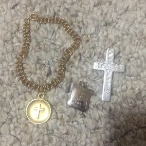 Assortment of religious pieces